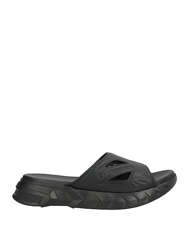 GIVENCHY Sandals Black 45% Polyurethane, 21% Recycled polyamide, 21% Recycled thermoplastic polyurethane, 13% Polyamide