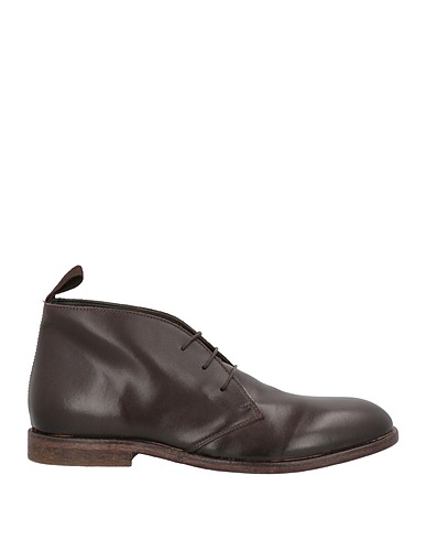 MOMA Ankle boot Dark brown Calfskin