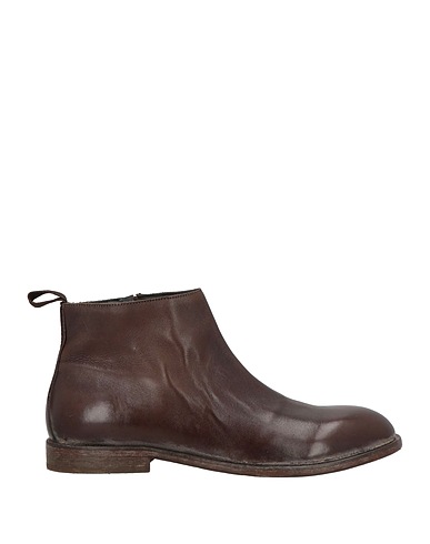 MOMA Ankle boot Dark brown Calfskin