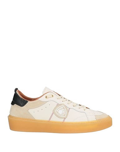 BLAUER. Sneakers Beige Leather