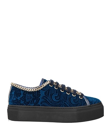 STOKTON Sneakers Aquamarin Gewebefasern, Leder
