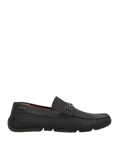 BALLY Loafers Black Calfskin