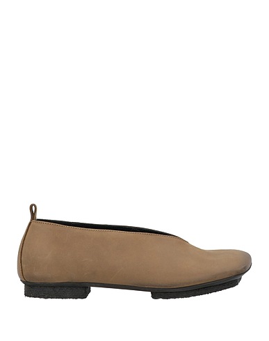 UMA WANG Ballet flats Khaki Calfskin