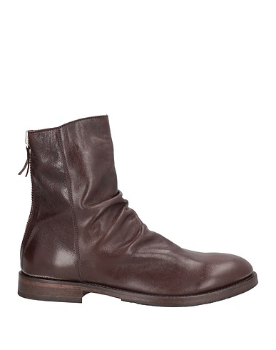 MOMA Ankle boot Dark brown Calfskin