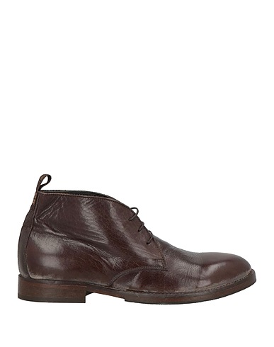 MOMA Ankle boot Dark brown Calfskin