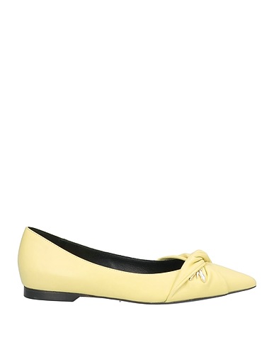 PATRIZIA PEPE Ballerine Giallo pastello Pelle