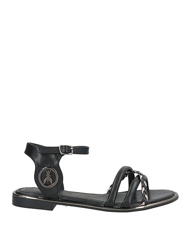 PATRIZIA PEPE Sandals Black Calfskin