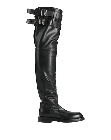 ANN DEMEULEMEESTER Boots Black Leather