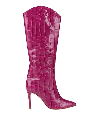 SCHUTZ Boots Magenta Leather
