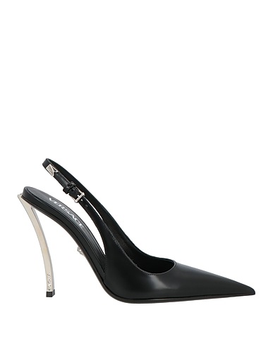 VERSACE Pump Black Calfskin