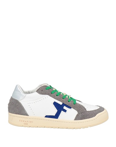 SERAFINI Sneakers Bianco Pelle, Fibre tessili