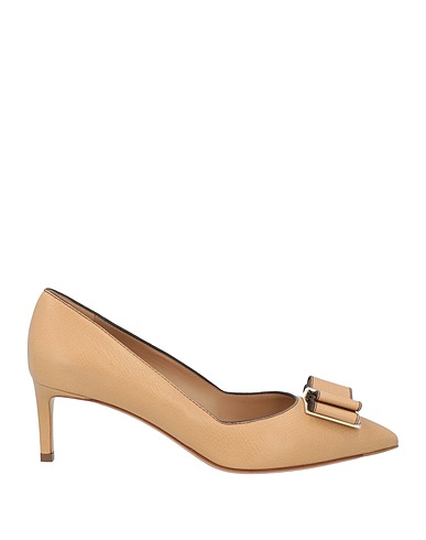 FERRAGAMO Pump Sand Leather