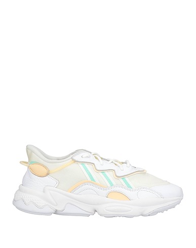 ADIDAS ORIGINALS Sneakers White Leather, Textile fibres