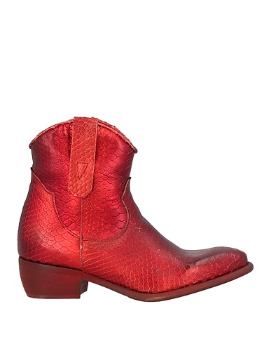ZOE Ankle boot Red Leather