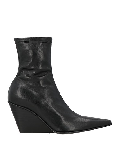 ANN DEMEULEMEESTER Ankle boot Black Leather