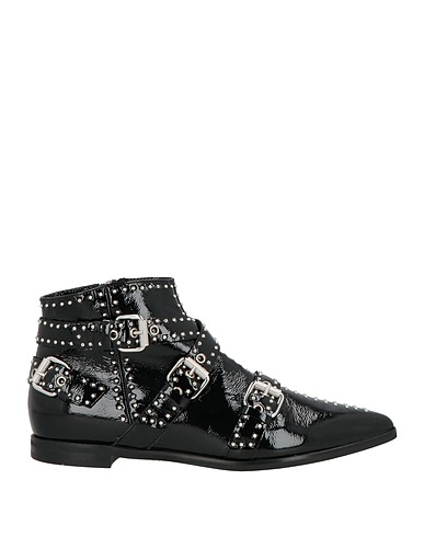JANET & JANET Ankle boot Black Leather