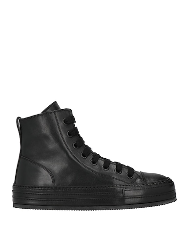 ANN DEMEULEMEESTER Sneakers Black Leather