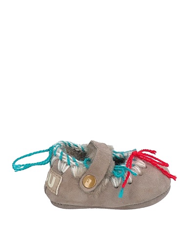 MOU Newborn shoes Grey Leather