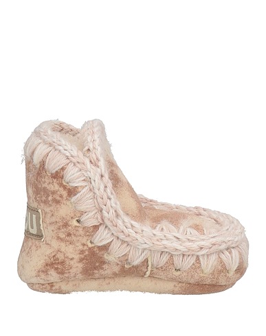 MOU Newborn shoes Light pink Ovine leather