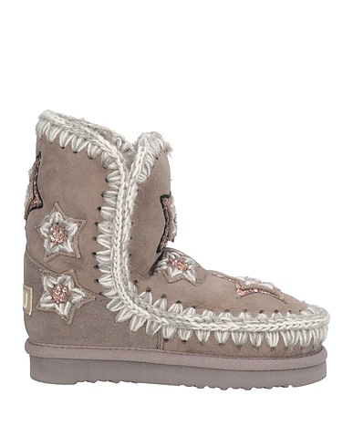 MOU Ankle boot Grey Sheepskin, Wool