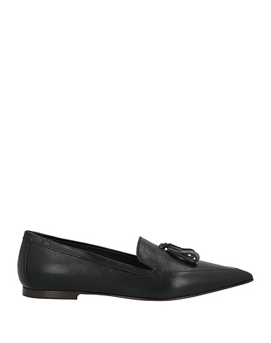 BRUNELLO CUCINELLI Loafers Black Leather