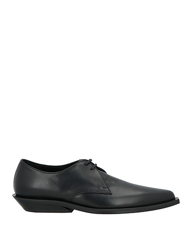ANN DEMEULEMEESTER Laced shoes Black Leather