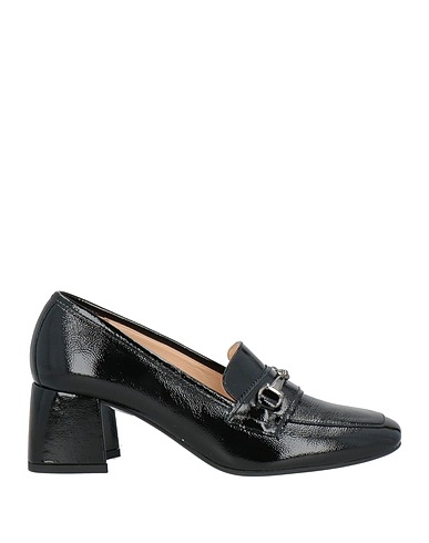 NERO GIARDINI Loafers Black Leather