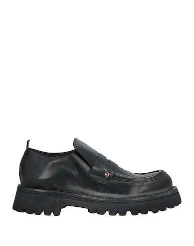 MOMA Loafers NERO 100% Calfskin