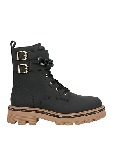 LIU •JO Ankle boot Charcoal Textile fibres