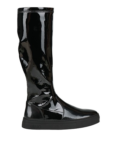 LIU •JO Boots Black Textile fibres