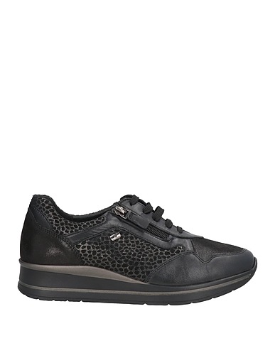 VALLEVERDE Sneakers Black Calfskin