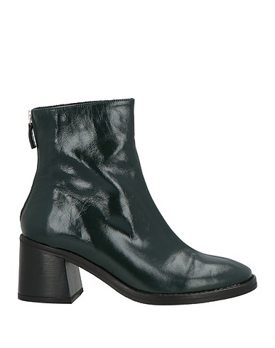 MIISTA Ankle boot Dark green Leather