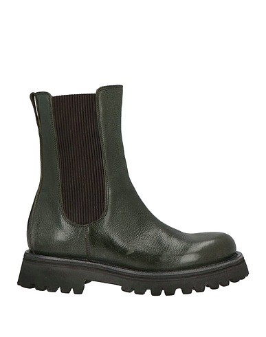 MOMA Ankle boot Dark green Calfskin