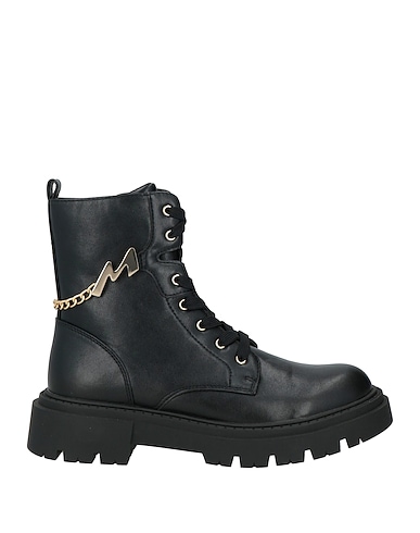 MANILA GRACE Ankle boot GIRL Black Textile fibres