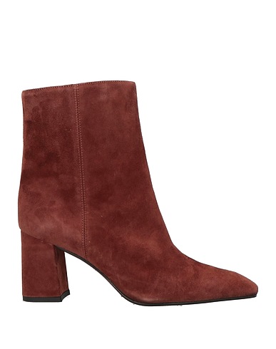 LELLA BALDI Ankle boot Chocolate brown Leather