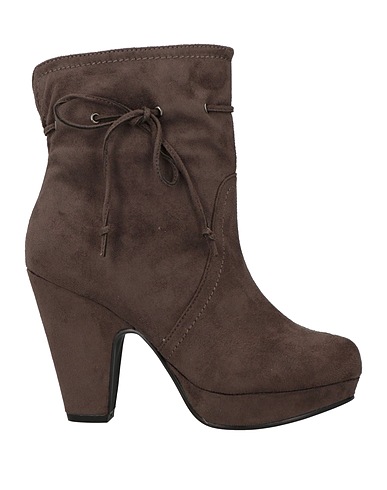 CAFèNOIR Ankle boot Charcoal Other Fibres