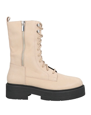 GEOX Ankle boot Beige Leather