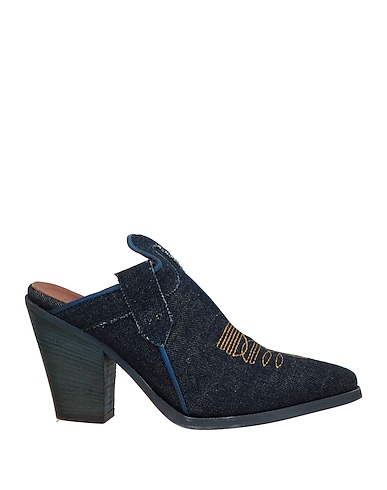 ZOE Mules et sabots Fibres textiles, Cuir