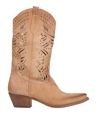 ZOE Ankle boot Beige Leather