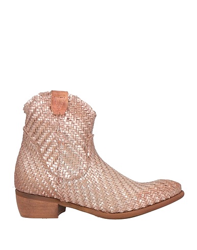 ZOE Ankle boot Pink Leather