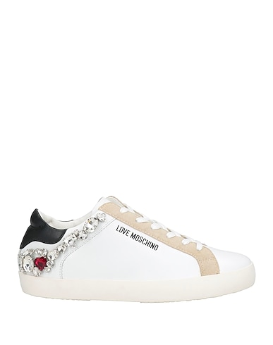 LOVE MOSCHINO Sneakers White Leather