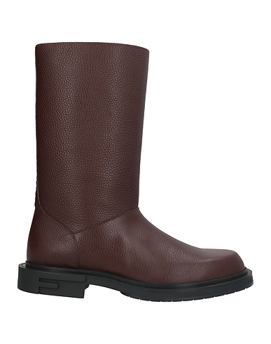 FENDI Ankle boot Dark brown Calfskin