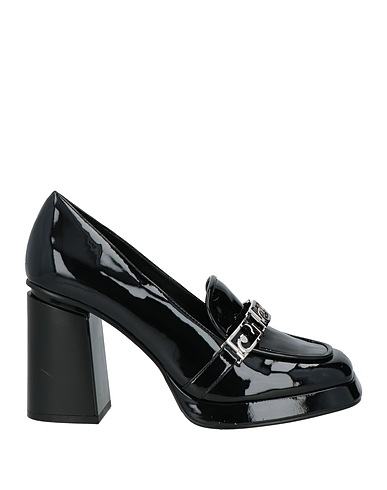 LIU •JO Loafers Black Textile fibres