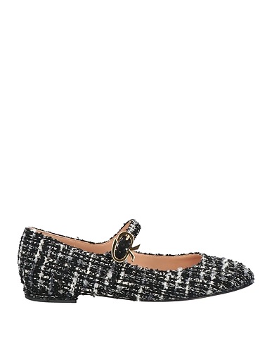 GIANVITO ROSSI Scarpe Nero Fibre tessili