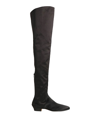THE ROW Boots Black Textile fibers
