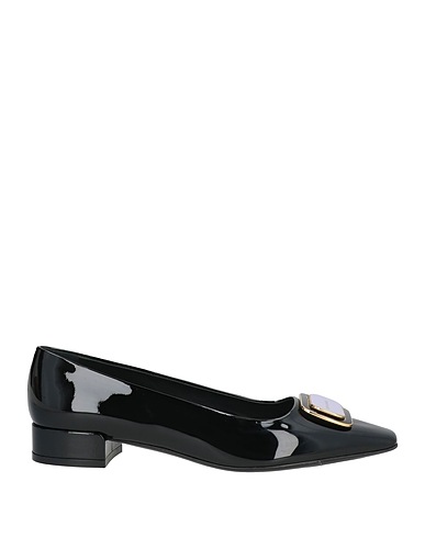 FERRAGAMO Ballet flats Black Leather