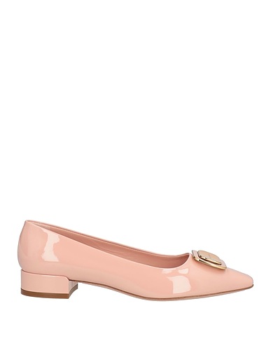 FERRAGAMO Ballet flats Blush Leather
