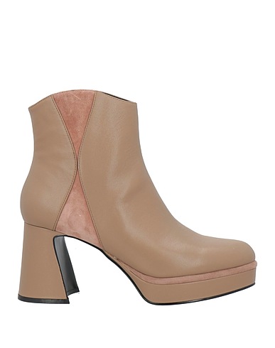 LUCIANO BARACHINI Ankle boot Taupe Leather