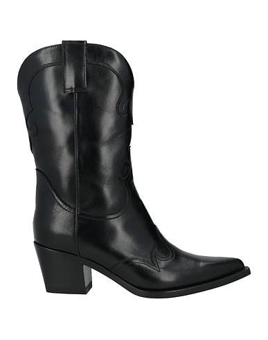 HIGH Ankle boot Black Leather