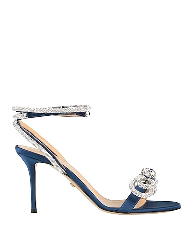 MACH & MACH Sandals Navy Textile fibers